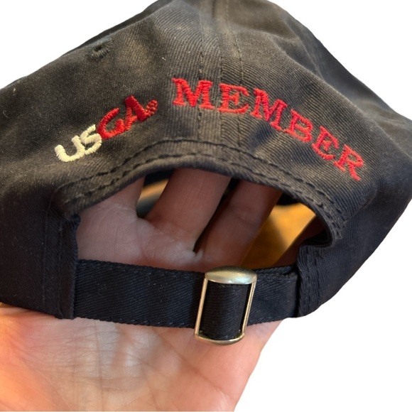 US Open Golf Hat Cap 2011 Congressional 111th USGA Member Adjustable Navy Blue - Picture 5 of 9